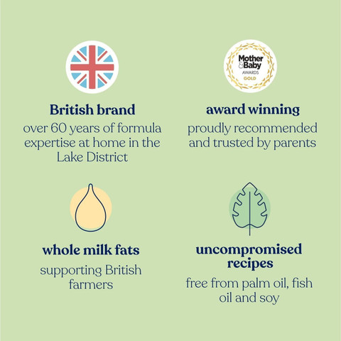 Kendamil Organic Follow On Milk, Stage 2, Organic Whole Milk Formula