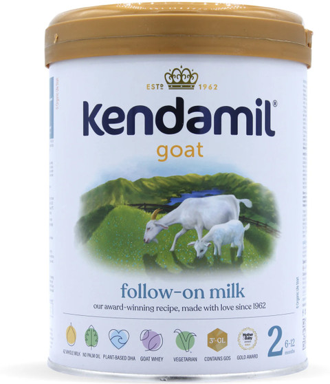 Kendamil Goat Follow-On Infant Milk, British-made Goat Milk-Based Formula