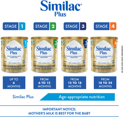 Similac Plus Stage Follow Up Formula Price in India Buy