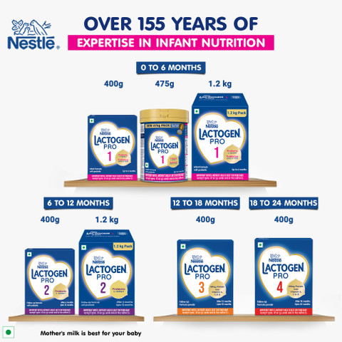 Nestle Lactogen Pro Powder, Infant Formula With Probiotic And Prebiotics