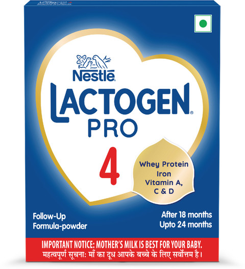 Nestle Lactogen Pro Powder, Follow-Up Formula With Iron, After 18 Months  Up To 24 Months