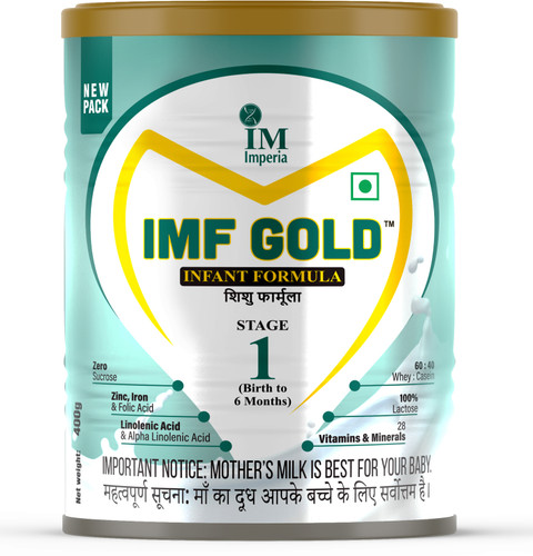 IMF GOLD INFANT FORMULA STAGE -1 400 gm 0-6 months) Price