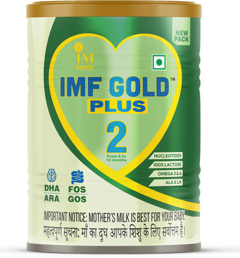 IMF GOLD PLUS FOLLOW UP FORMULA STAGE -2 TO 12 MONTHS)- 400 gm