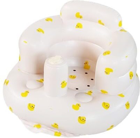 PRISO Inflatable Baby Seat for Babies Months Home Inflatable Inflatable  Toy Pump Inflatable Sofa/ Chair