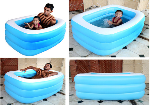 Cho Cho Inflatable Swimming Bath Tub For Kids Adults (SPA) BPA