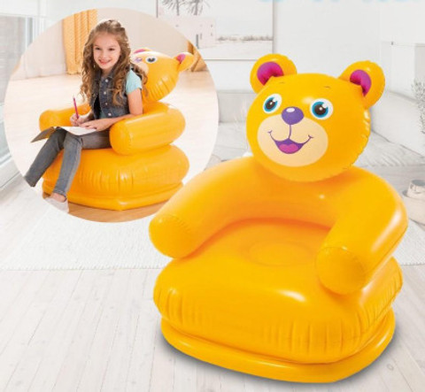 KinderTales Inflatable Happy Bear Sofa Arm Teddy Chair Inflatable