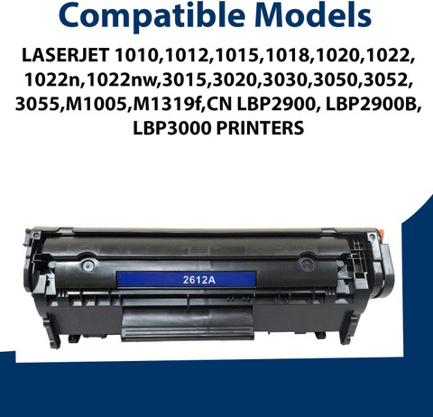 Hp Laserjet 1020 Toner Toner Compatibile Nero Q2612A Per HP LaserJet 1010 1012 1015 1020 1022 - Fino A 2000 Pagine Toner 12A - Foto 7
