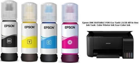 EPS ORIGINAL Epson L3150 All In One Ink Tank Wifi Color Printer Black ...