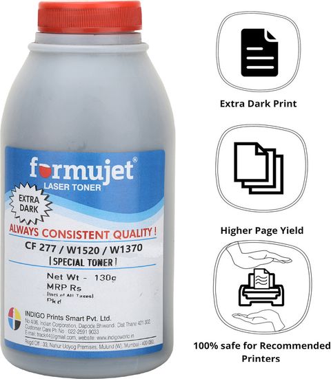 Formujet 77A Toner Powder Compatible For 77A, 137A, 152A, 77X, 137X ...