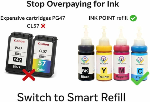 inkpoint Canon E470 Printer Ink Cartridge Compatible with Canon