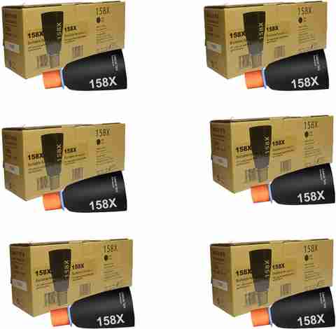 Smart Toner Cartridge 158X Pack Of 6 for HP LaserJet Tank 1005w