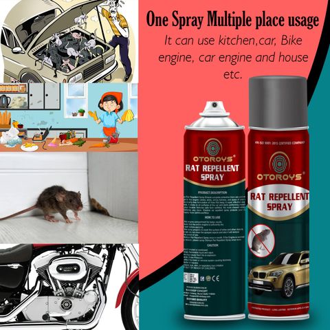 Car Insect Repellent Otoroys Powerful Spray Rat Rodent Repellent Anti Rat Treatment For Cars ...