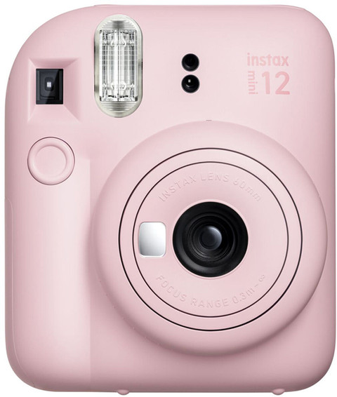 FUJIFILM Instax mini 12 Blossom Pink Instant Camera with 10x2 Film