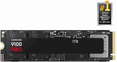 Samsung 9100 Pro TB Desktop Black PCIe NVMe Internal Solid State