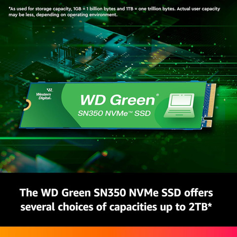 WD SN 1 TB Laptop, Desktop Green PCIe NVMe Internal Solid State