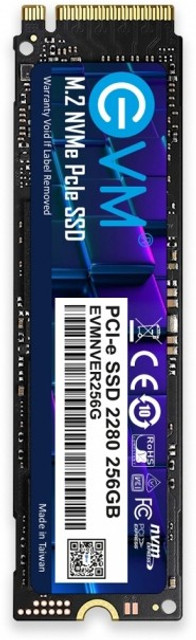 EVM NVME 256 GB Laptop, Desktop Black PCIe NVMe Internal Solid State Drive  (SSD) (256G NVME PCIE)