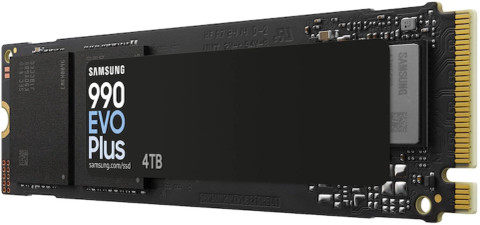 Samsung 990 EVO Plus 4 TB Desktop Black PCIe NVMe Internal Solid