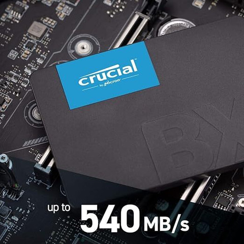 Crucial BX500 2TB 3D NAND SATA 2.5 Inch Internal SSD up to 540MB/s