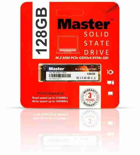 Master Memory 128GB-M.2-NVMe-SSD 128 GB Desktop, Laptop, All in