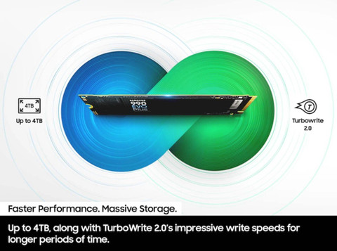 Samsung 990 EVO Plus 2 TB Desktop Black PCIe NVMe Internal Solid State ...