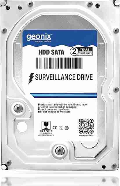 GEONIX Refurbished 4 TB Desktop Silver SATA III Internal Hard Disk