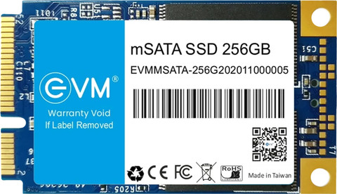 EVM MSATA 256 GB All in One PC's, Desktop, Laptop Blue mSATA