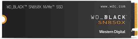 WD Black™ SN850X 1 TB Laptop, Desktop Black PCIe NVMe Internal