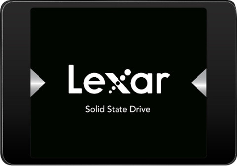 Lexar NS10 Lite 120 GB Laptop, Desktop Black SATA III Internal