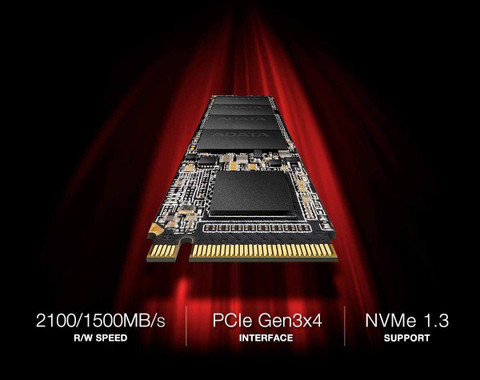 XPG SX6000 Pro 512 GB All in One PC's Black M.2 Internal Solid
