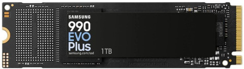 Samsung 990 EVO Plus 1 TB Desktop Black PCIe NVMe Internal Solid