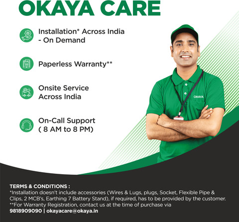 OKAYA 950 VA Okaya Advanced True Sine Wave; VA Rating: 925 VA