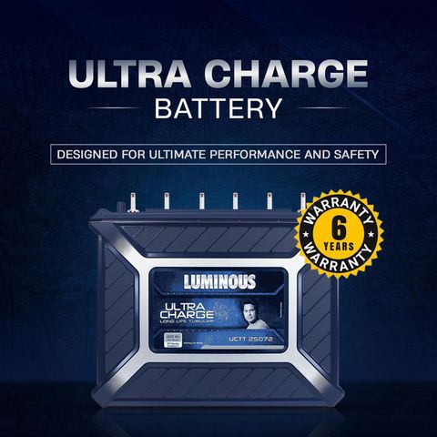 LUMINOUS 72 Months Warranty Tubular Inverter Battery Price in India ...