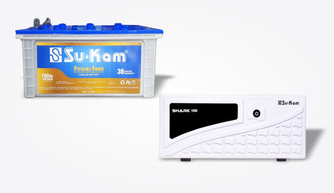 Su-Kam 36 Months Warranty Tubular Inverter Battery Price in India