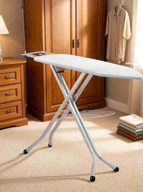 Jaimini by KSI Iron Table for Ironing Clothes | Press Stand for