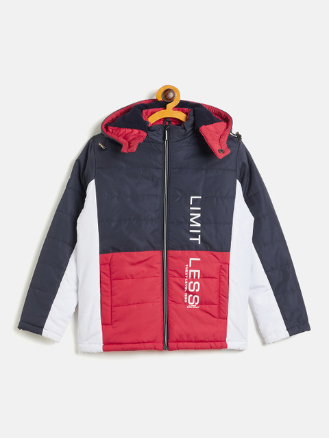 DUKE Full Sleeve Colorblock Boys Jacket