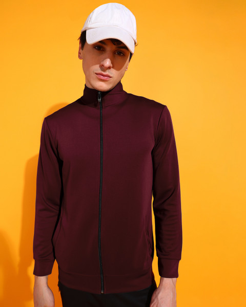 INDICLUB Full Sleeve Solid Men Jacket