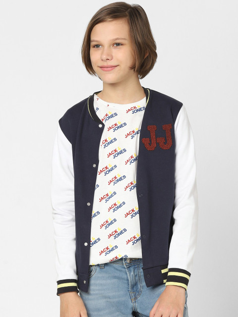 Jack Jones Junior Full Sleeve Applique Boys Jacket Buy Jack