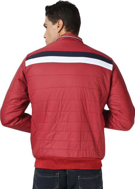 FLUUSA Full Sleeve Striped Men Jacket