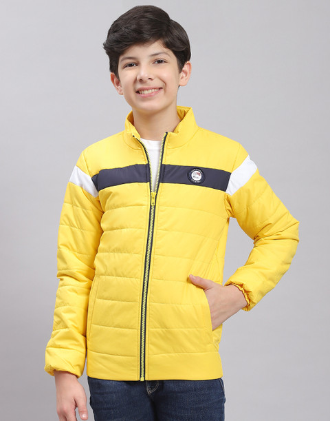 MONTE CARLO Full Sleeve Solid Boys Jacket Buy MONTE CARLO Full