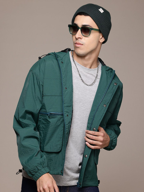 Flipkart Roadster Beanie Cap Roadster Full Sleeve Solid Men Jacket