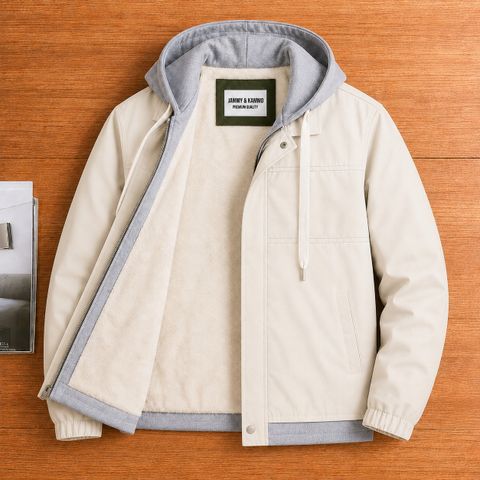 Jammy & Kammo Men Solid Puffer Jacket - Image 7
