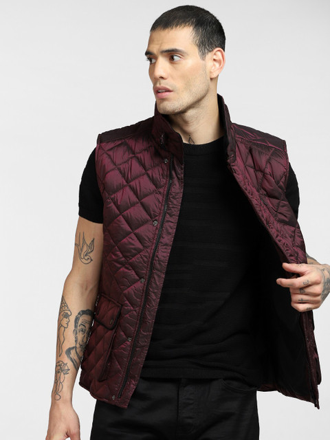 JACK & JONES Sleeveless Solid Men Jacket - Buy JACK & JONES JACK & JONES Sleeveless Solid Men Jacket - Buy JACK & JONES