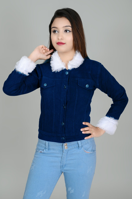 embark Full Sleeve Solid Women Denim Jacket Buy embark Full