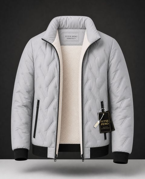 FUTSE PENO Men Solid Casual Jacket - Image 3