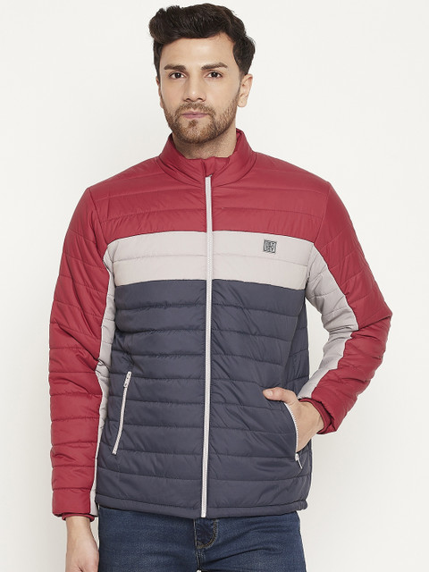 DUKE Full Sleeve Colorblock Men Jacket Buy DUKE Full Sleeve