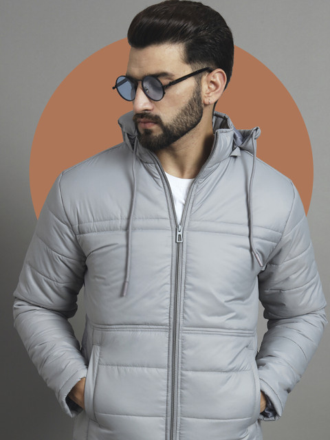 Grey Flipkart Online Shopping Mens Jackets Nuovo Full Sleeve Solid