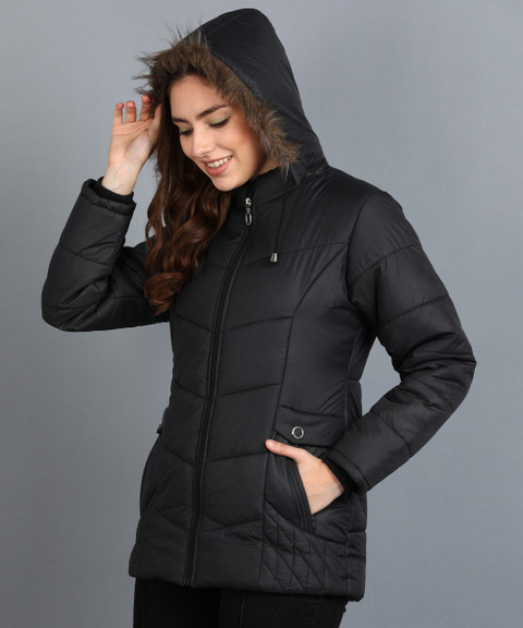 Ellipse Flipkart Winter Jackets For Women's Fur Ladies Jerkin