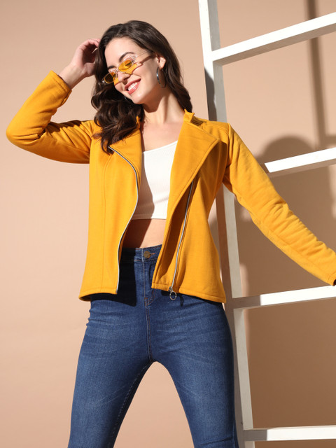 TANDUL Full Sleeve Solid Women Jacket