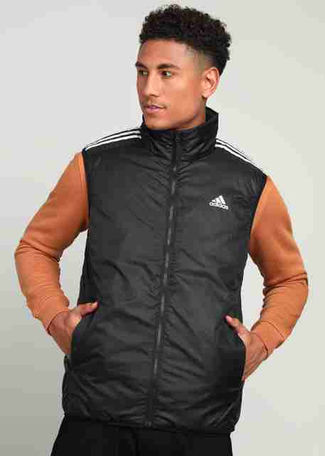 ADIDAS Sleeveless Solid Men Jacket