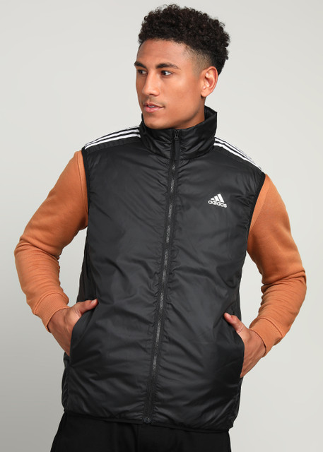 ADIDAS Sleeveless Solid Men Jacket